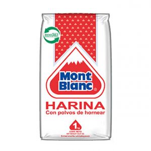 Harina con Polvo Hornear Mont Blanc